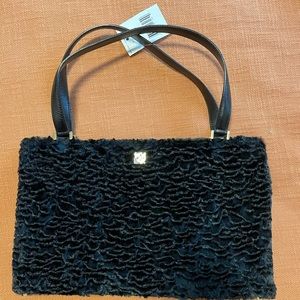 Vintage velvet Kate Spade purse